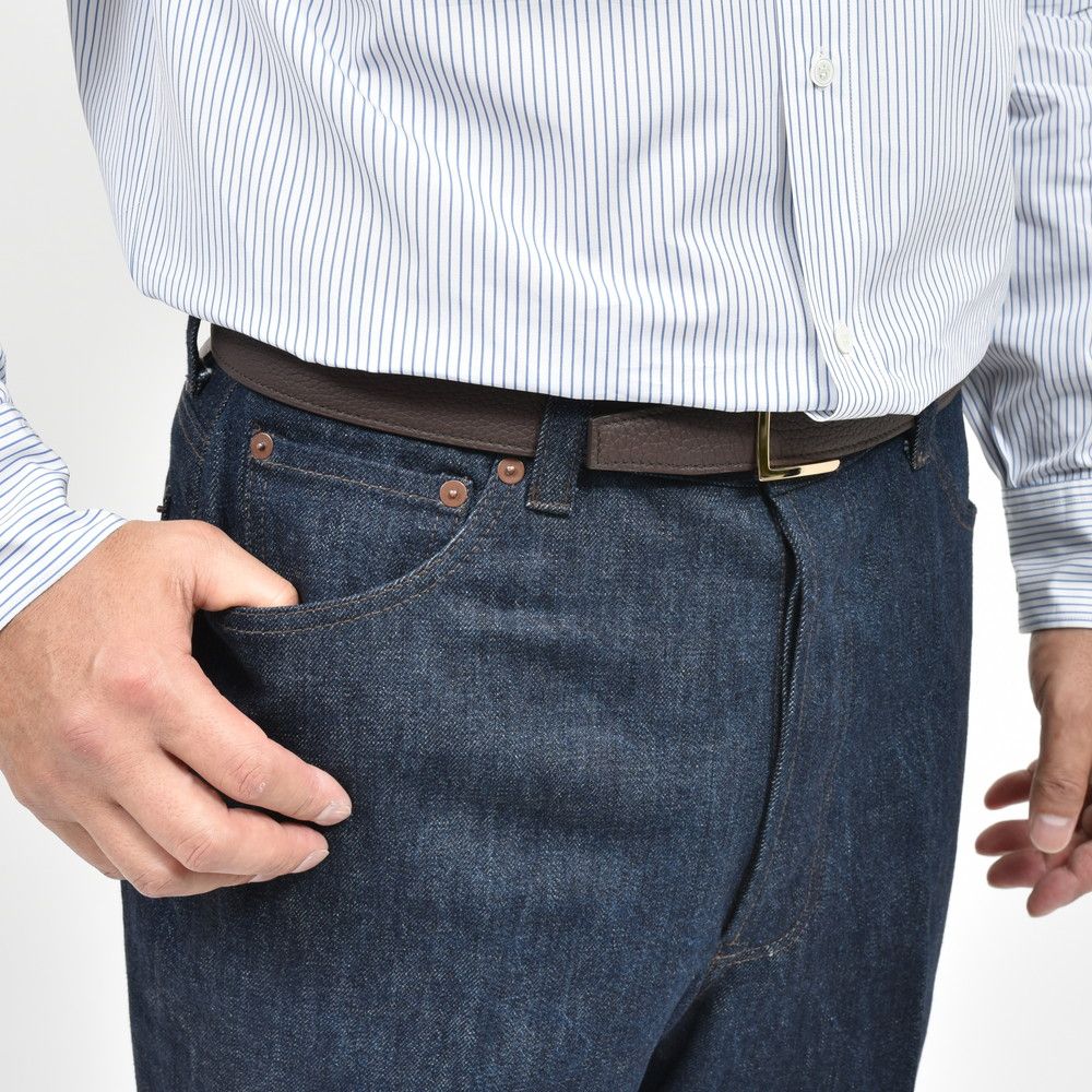 garoh(ガロウ) belt01 シュリンクレザーベルト
