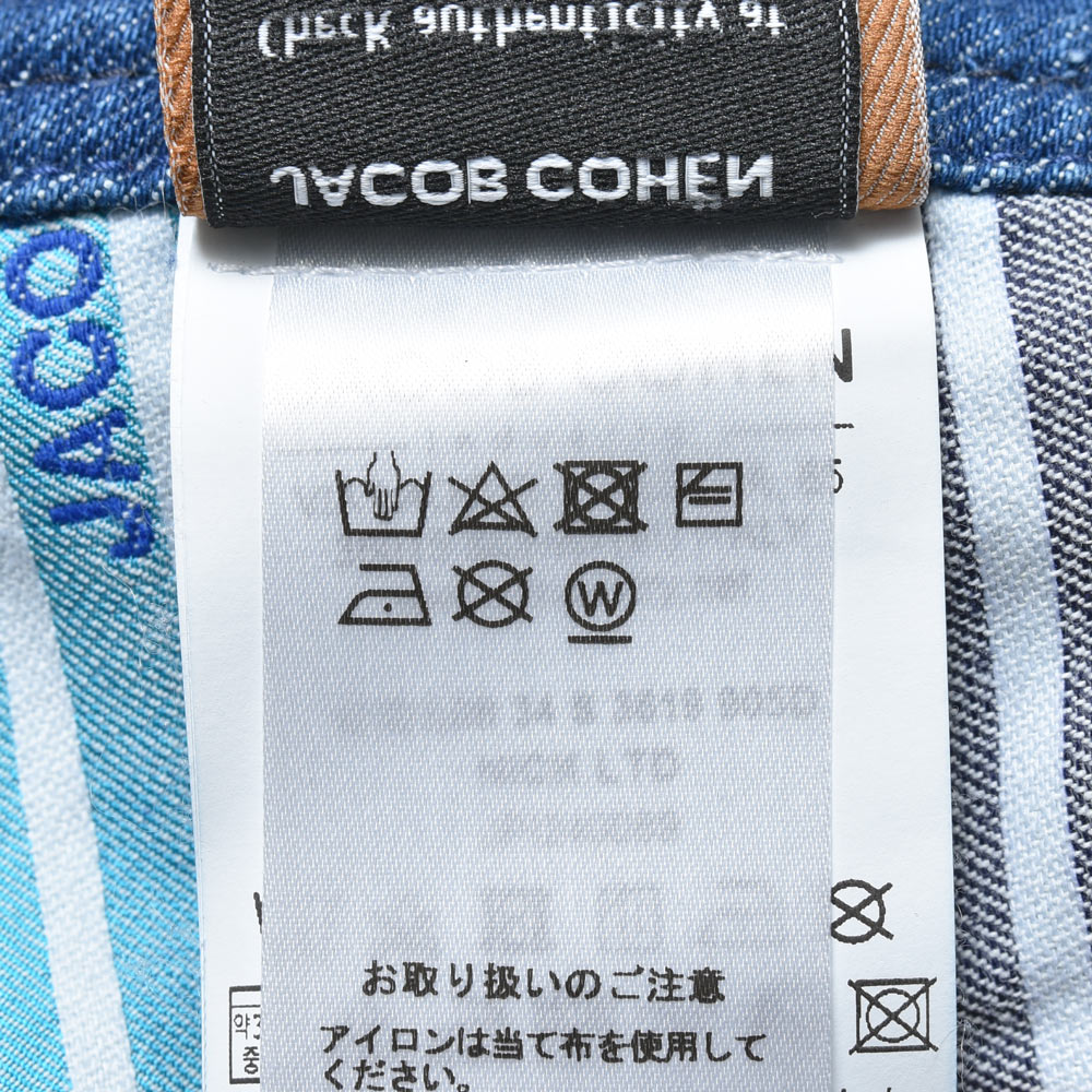 JACOB COHEN(ヤコブコーエン) NICKニック LIMITED EDITION ヴィンテージウォッシュテーパードフィットストレッチセルビッジデニム 226-22277
