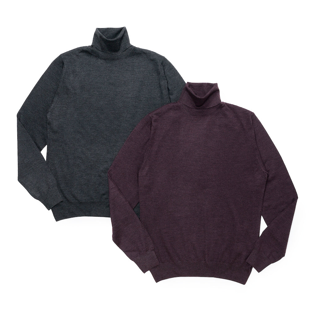 フェデリ / タートルネック ニット(SILK & CASHMERE)/DERBY ML