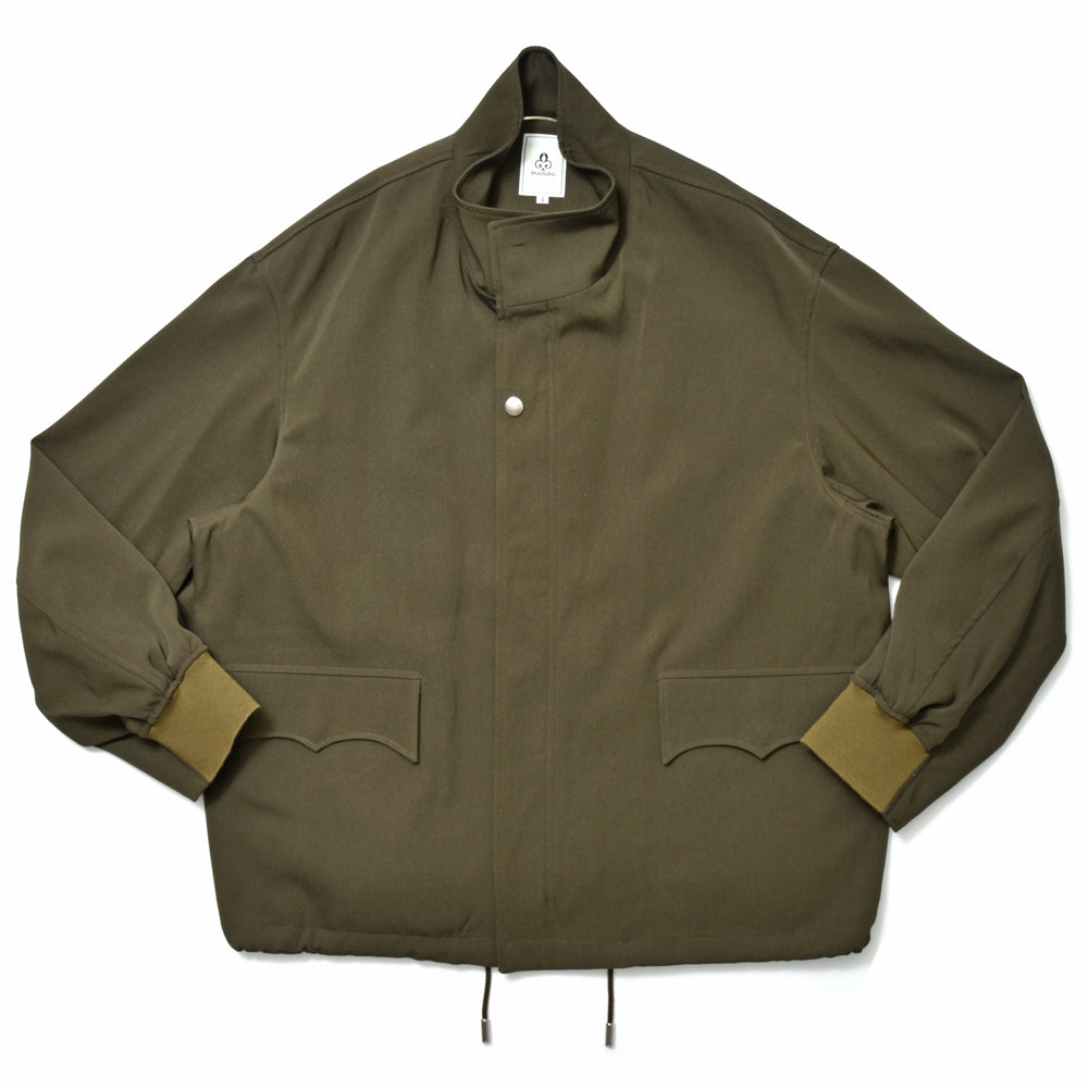 mando(マンド) ウールキャバリーツイルスタンドカラーブルゾン 24394-002