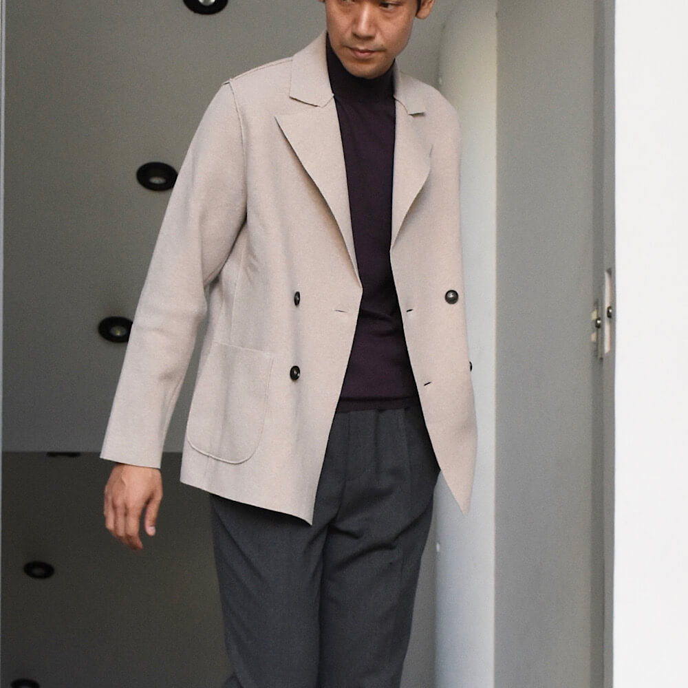 フェデリ / モックネック ニット(SILK&CASHMERE)/DERBY SPECIAL ML