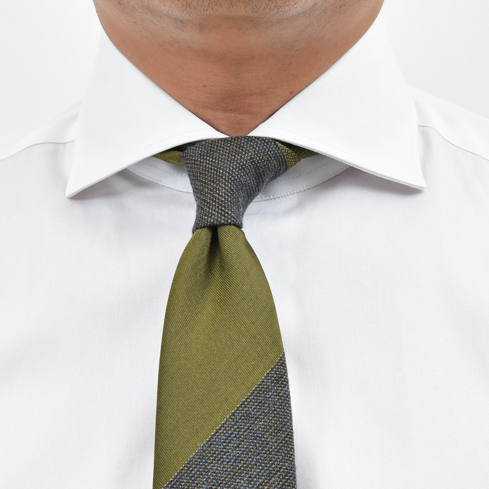 BARBA(バルバ) 406 コットンツイルワイドカラーシャツ 489-21457