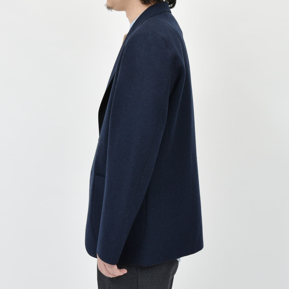 garoh(ガロウ) garoh jacket02 ウールカシミアフランネル2Bジャケット