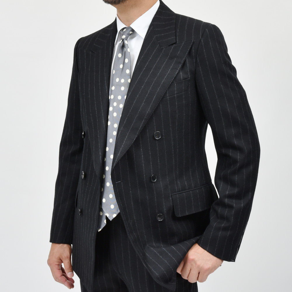 garoh(ガロウ) tie001 シルクツイルランダムドットセッテピエゲタイ