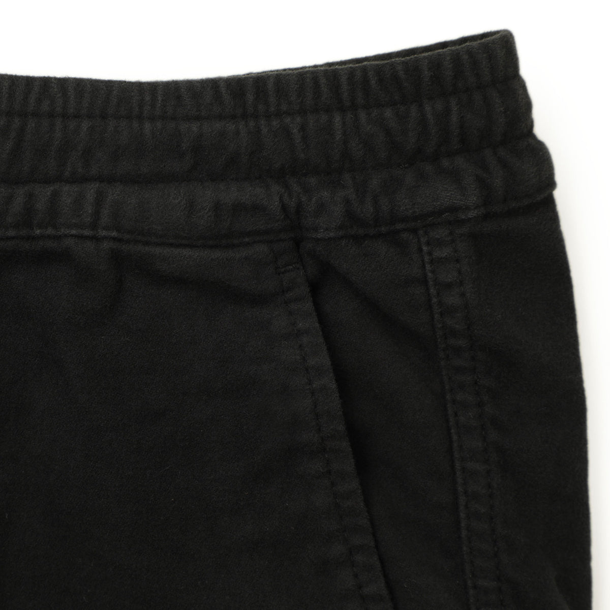 シーピーカンパニー / ストレッチ カーゴパンツ(ウエストゴム)/17CMPA180A BLACK ブラック