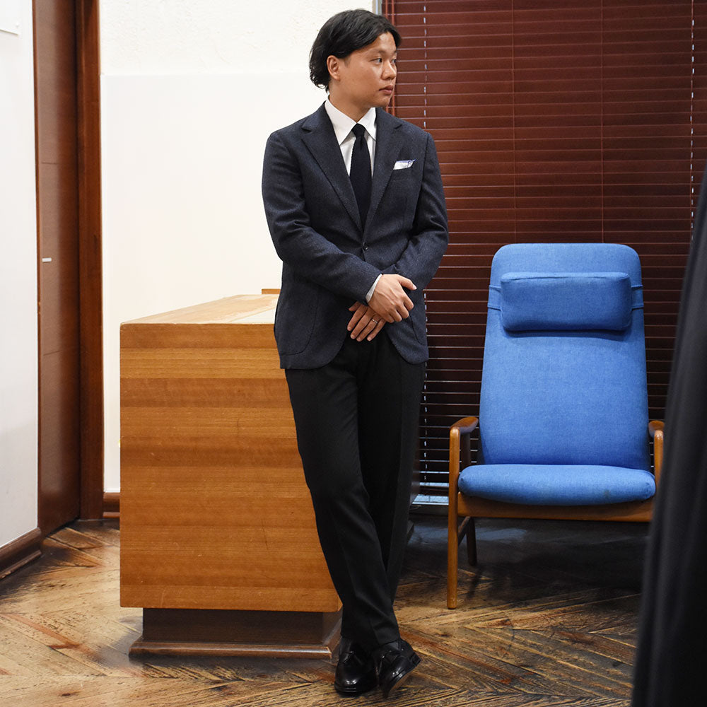 身長174cm・体重70kg サイズ46を着用
