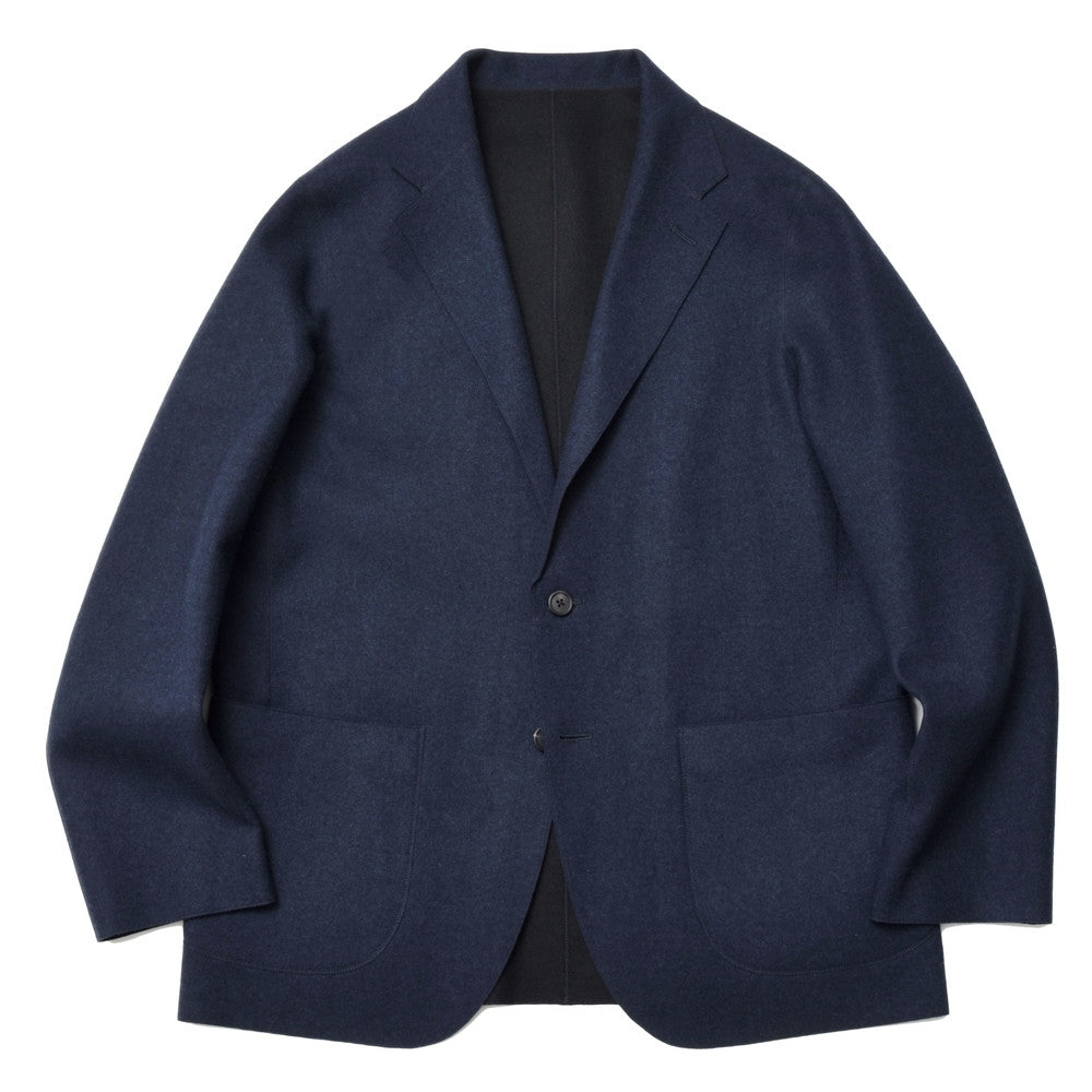 garoh ガロウ garoh jacket02 ウール カシミア フランネル 2Bジャケット