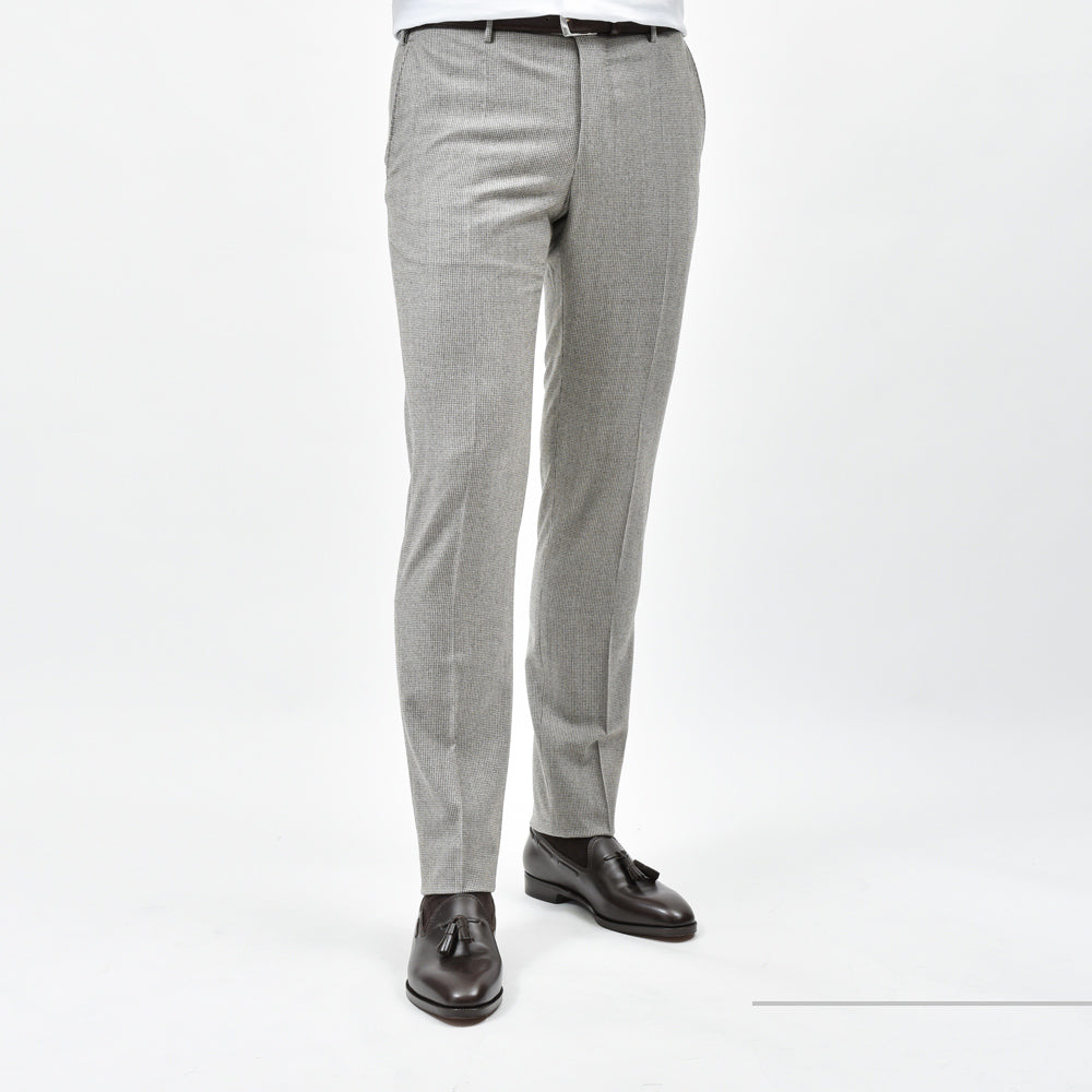 INCOTEX(インコテックス) SLIM FIT SUPER110'sウールハウンドトゥーステーパードパンツ 1T0035-16910/21572