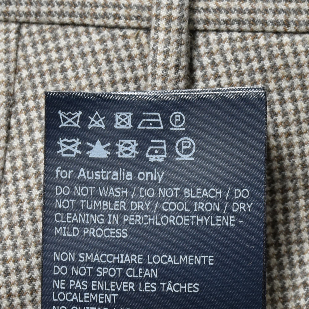 INCOTEX(インコテックス) SLIM FIT SUPER110'sウールハウンドトゥーステーパードパンツ 1T0035-16910/21572