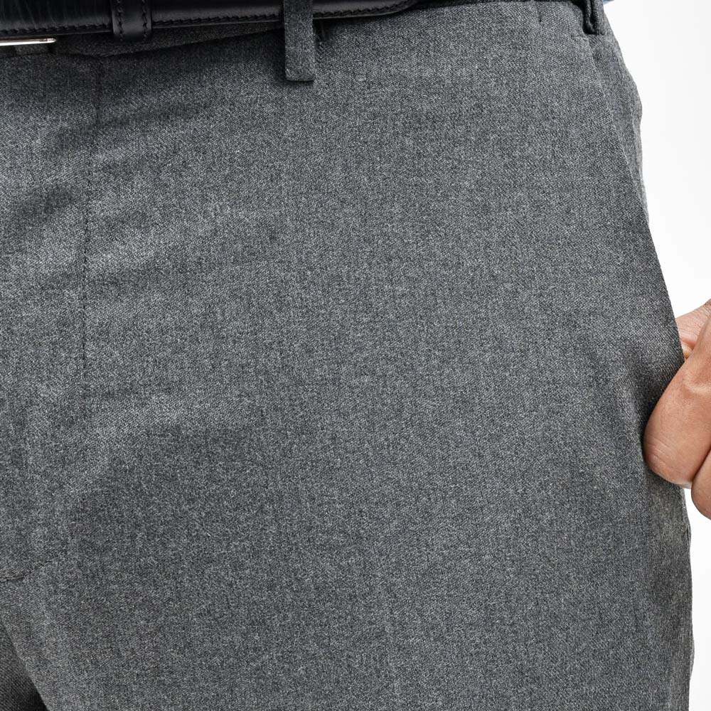INCOTEX(インコテックス) SLIM FIT ウォッシャブルテクノフランネルテーパードパンツ 1TS035-4536B/21529