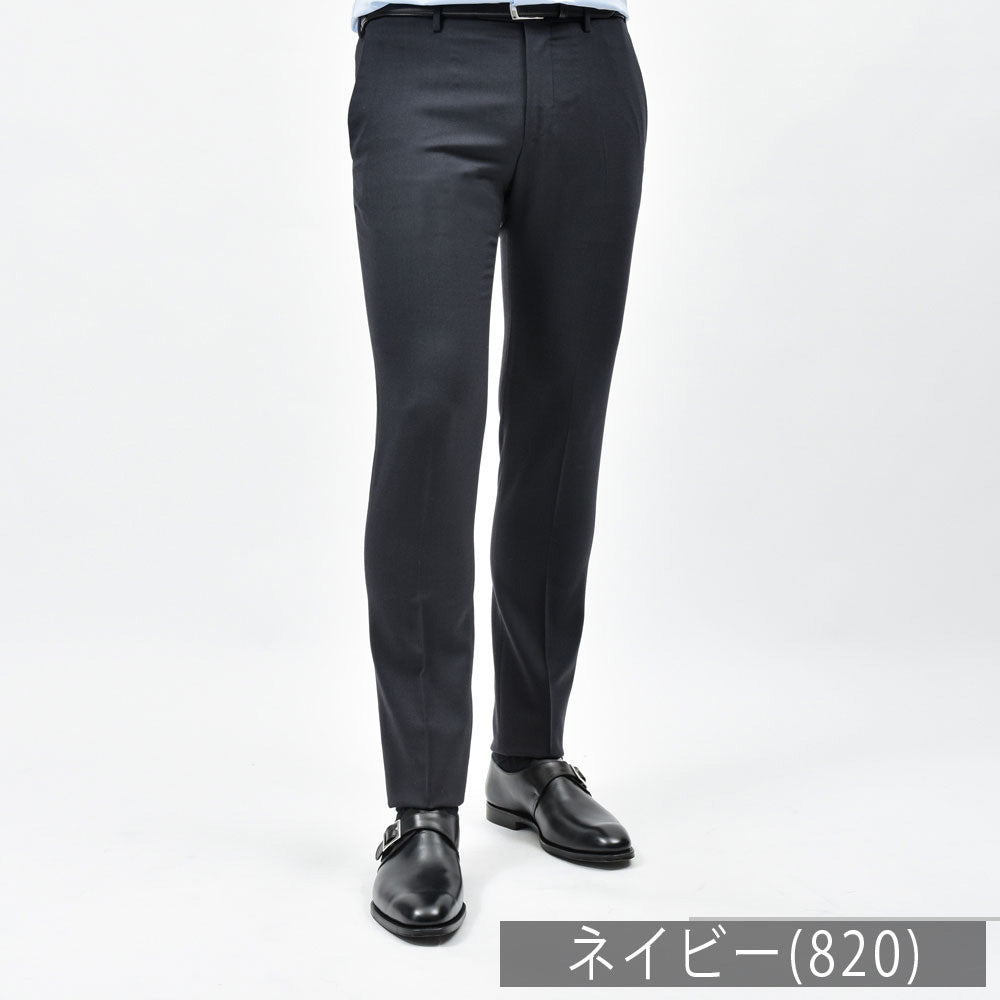 INCOTEX(インコテックス) SLIM FIT ウォッシャブルテクノフランネルテーパードパンツ 1TS035-4536B/21529