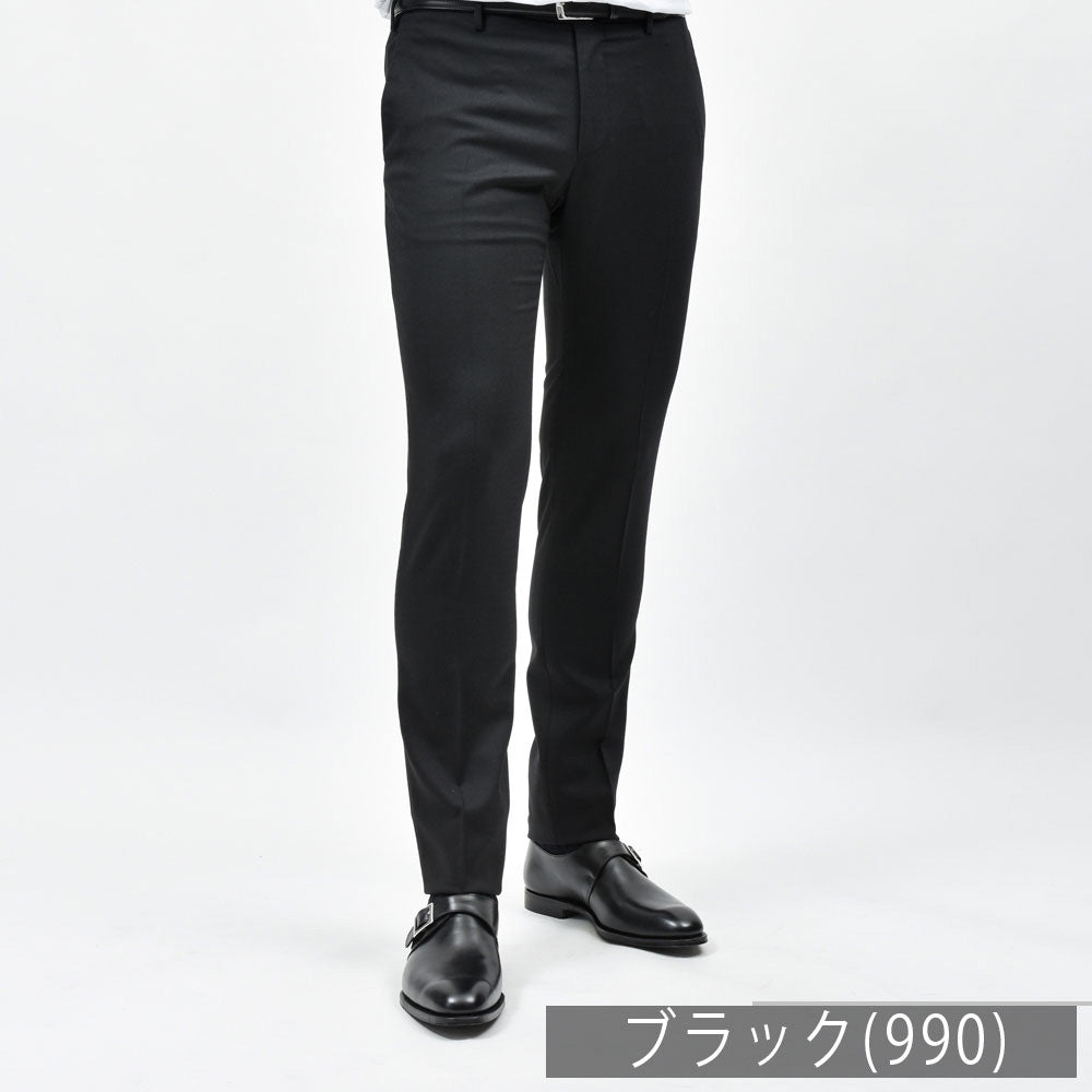 INCOTEX(インコテックス) SLIM FIT ウォッシャブルテクノフランネルテーパードパンツ 1TS035-4536B/21529