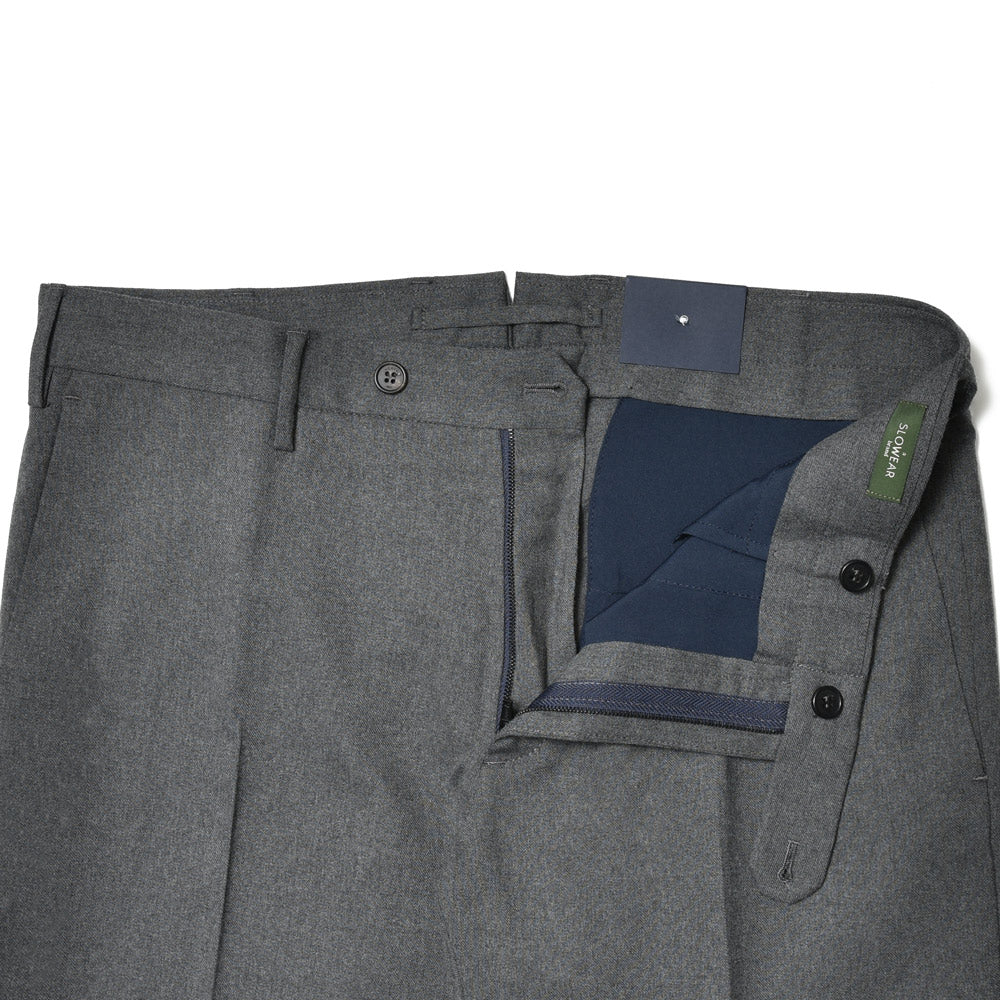 INCOTEX(インコテックス) SLIM FIT ウォッシャブルテクノフランネルテーパードパンツ 1TS035-4536B/21529