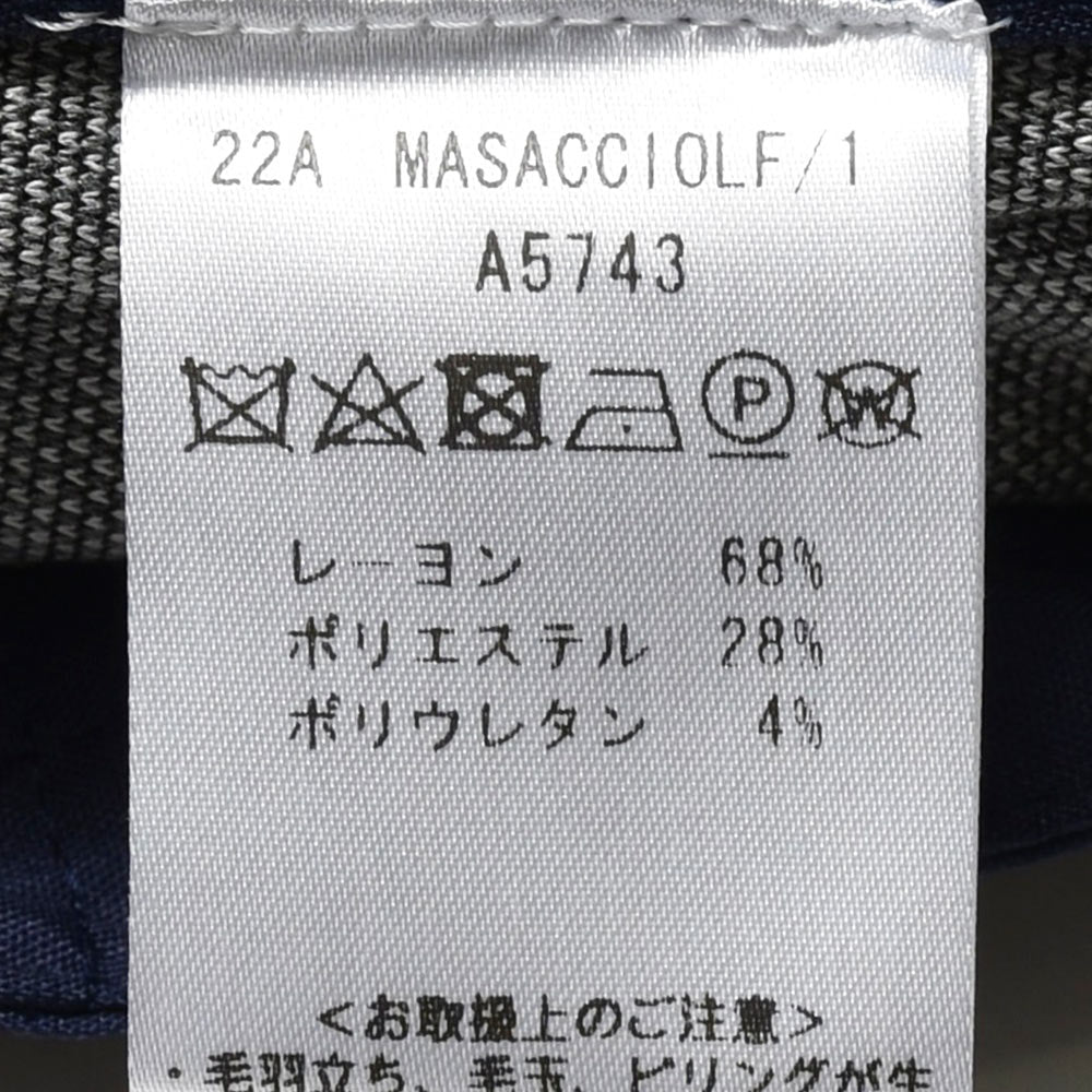 giab's ARCHIVIO(ジャブス アルキヴィオ) guji golf別注MASACCIOマサッチョ レーヨンポリピケジャージジャージーテーパードシャーリングパンツ MASACCIOLF/