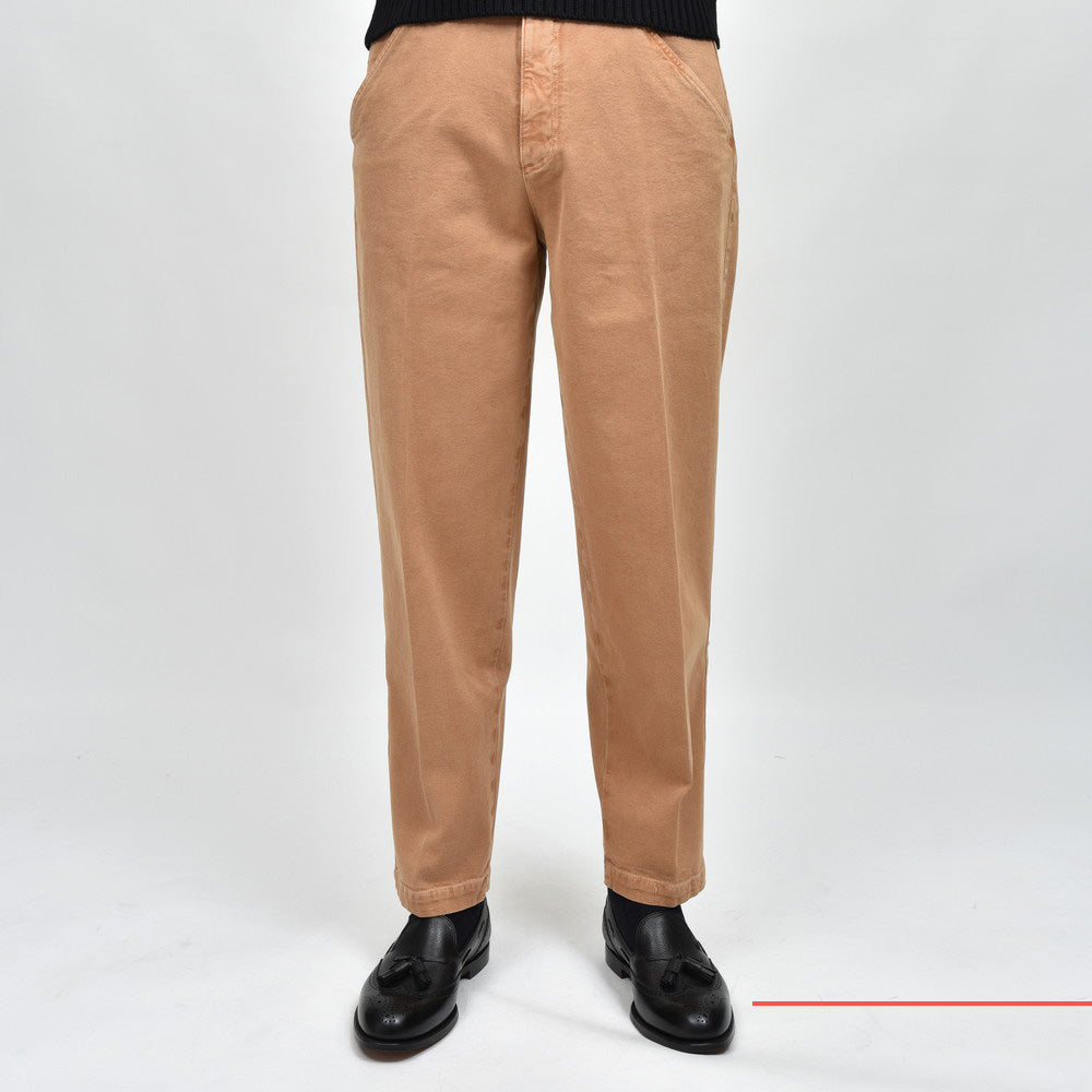 INCOTEX SLACKS(インコテックス スラックス) CARROTO FIT ストレッチコットンダックキャロットテーパードクロップドパンツ 10S198-40582/21544