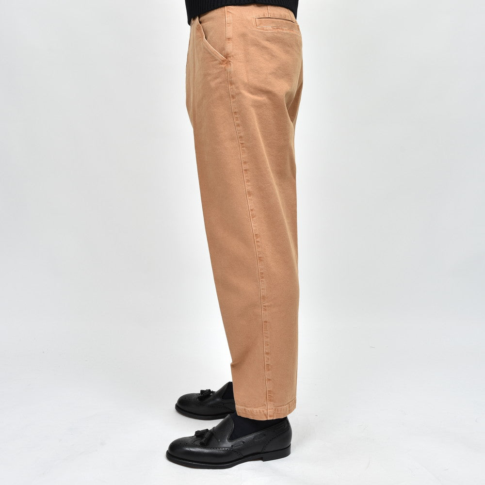 INCOTEX SLACKS(インコテックス スラックス) CARROTO FIT ストレッチコットンダックキャロットテーパードクロップドパンツ 10S198-40582/21544