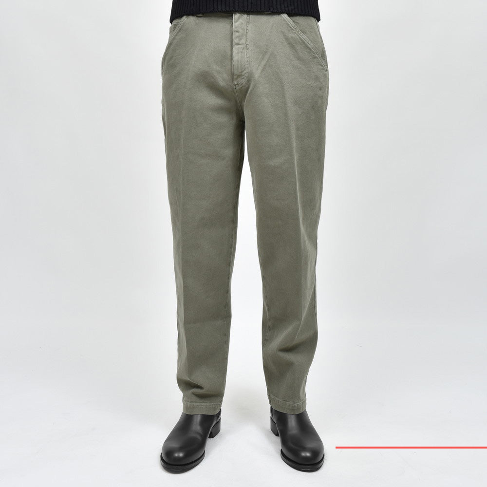 INCOTEX SLACKS(インコテックス スラックス) CARROTO FIT ストレッチコットンダックキャロットテーパードクロップドパンツ 10S198-40582/21544