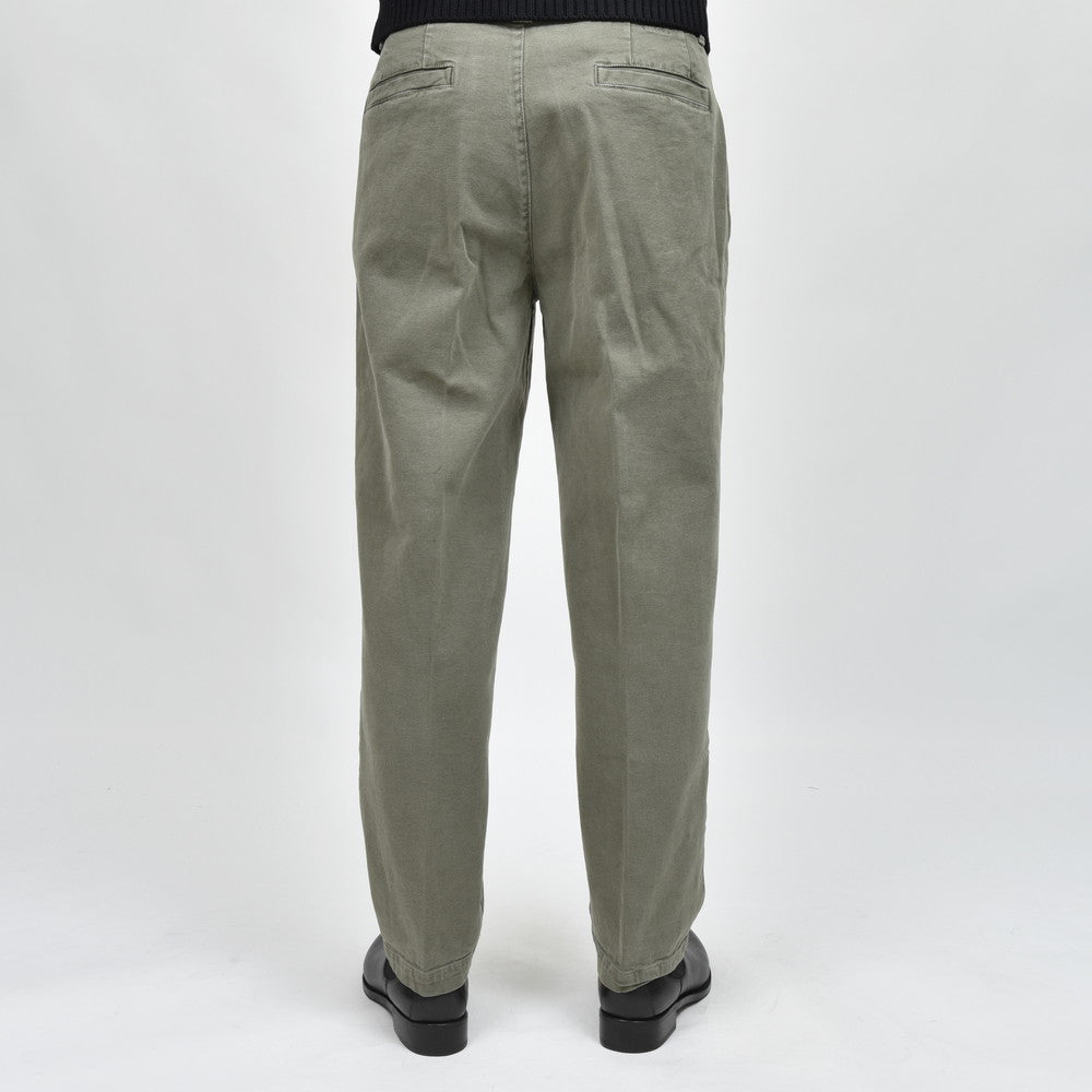 INCOTEX SLACKS(インコテックス スラックス) CARROTO FIT ストレッチコットンダックキャロットテーパードクロップドパンツ 10S198-40582/21544