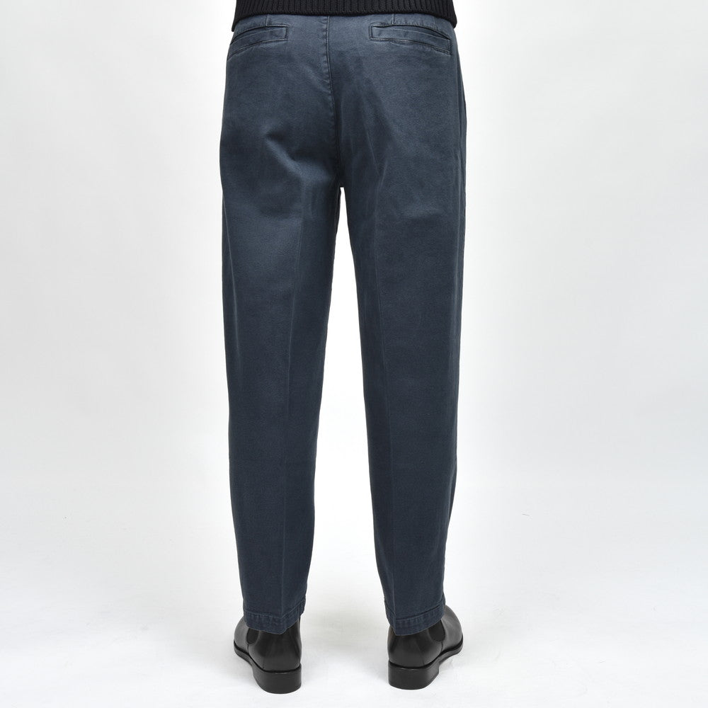 INCOTEX SLACKS(インコテックス スラックス) CARROTO FIT ストレッチコットンダックキャロットテーパードクロップドパンツ 10S198-40582/21544