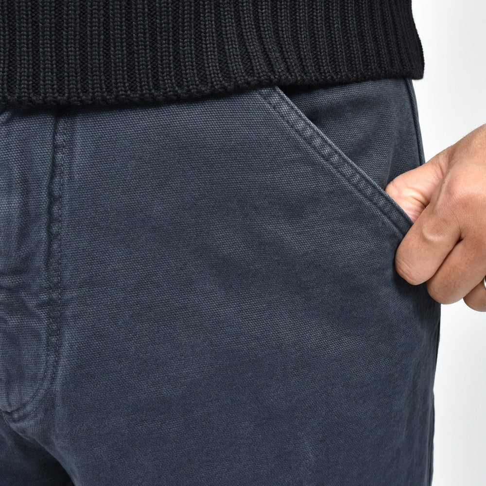 INCOTEX SLACKS(インコテックス スラックス) CARROTO FIT ストレッチコットンダックキャロットテーパードクロップドパンツ 10S198-40582/21544