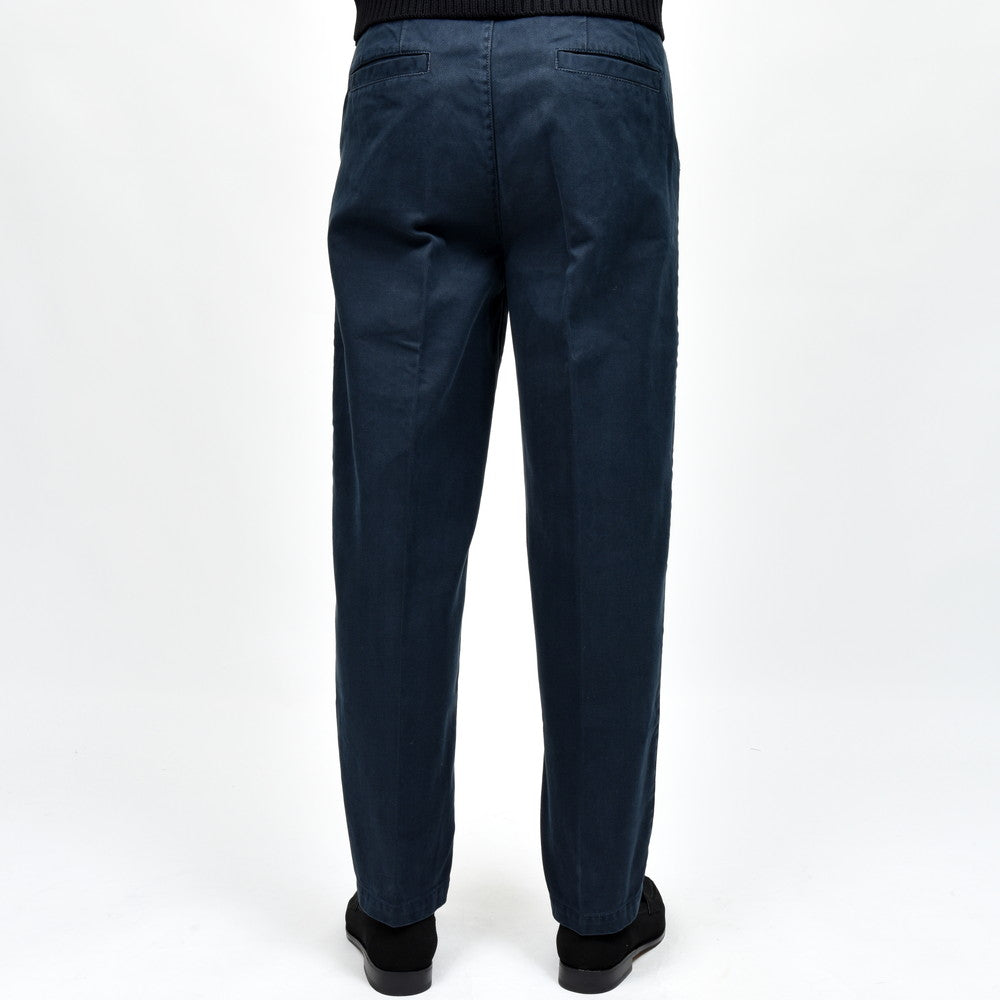 INCOTEX SLACKS(インコテックス スラックス) CARROTO FIT コットンヘリンボーンキャロットテーパードクロップドパンツ 10S198-20210/21503