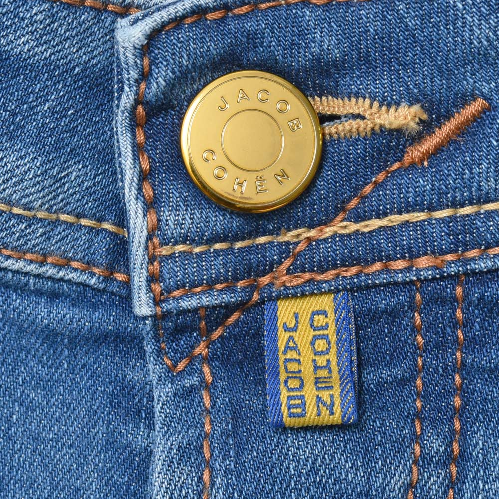 JACOB COHEN(ヤコブコーエン) NICKニック PREMIUM EDITION ウォッシュドコットンストレッチテーパードフィットデニム 226-22116