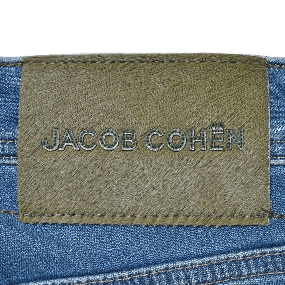JACOB COHEN(ヤコブコーエン) BARDバード ウォッシュドコットンポリストレッチスリムテーパードデニム 226-22142