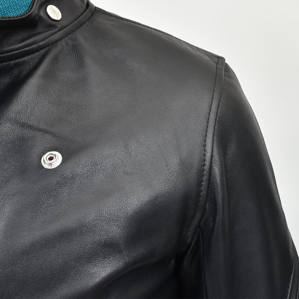 JAMES GROSE ジェームス グロース RICARDE JACKET シープスキン ダブルライダースジャケット