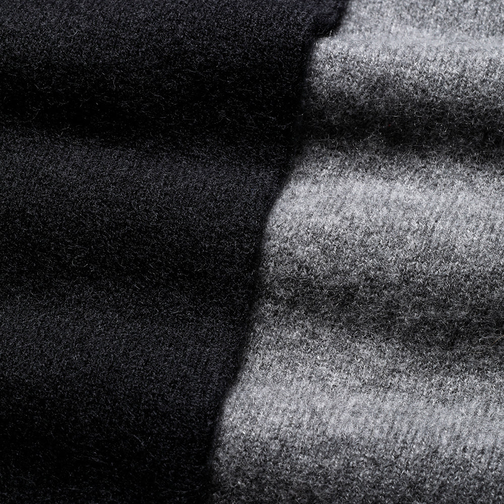 マガジーノ リカンビ / カシミア クルーネック ニット(太リブ)/Cashmere Felted