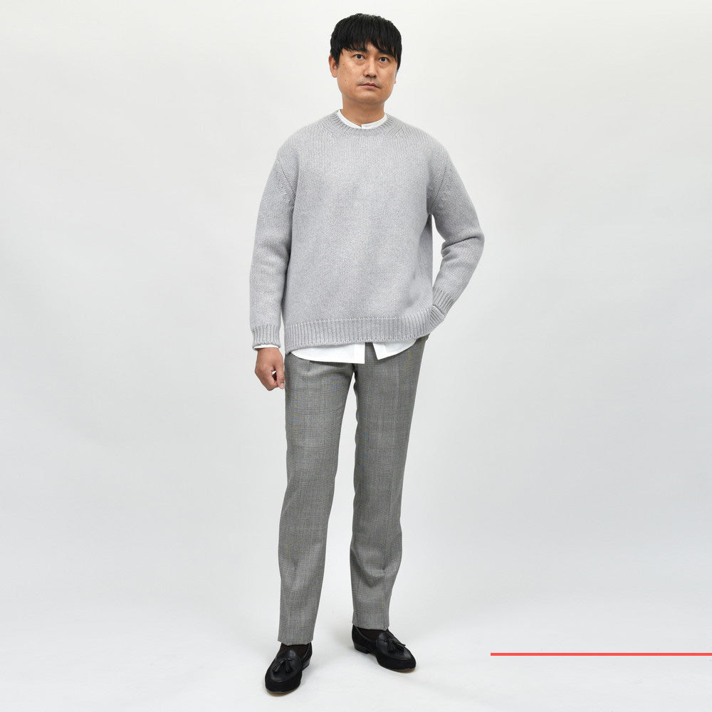 BEGG X CO(ベグ アンド コー) WILLOWウィロー ローゲージカシミアクルーネックニット
