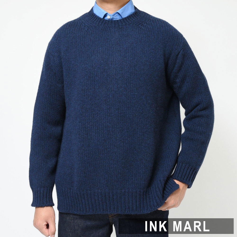 BEGG X CO(ベグ アンド コー) WILLOWウィロー ローゲージカシミアクルーネックニット