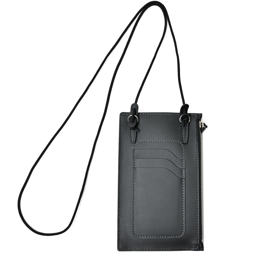 FARO(ファーロ) スムースレザースマートフォンショルダーバッグ Calma Phone Shoulder Zip/F2337G302
