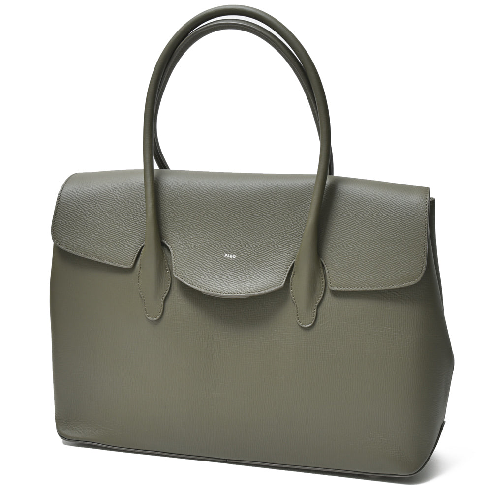 FARO(ファーロ) エンボスカーフフラップトートバッグ Cartello Flap Tote/F2311B181