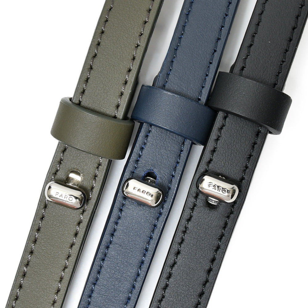 FARO(ファーロ) スムースレザーショルダーストラップ Calma Shoulder Strap/F2337G701