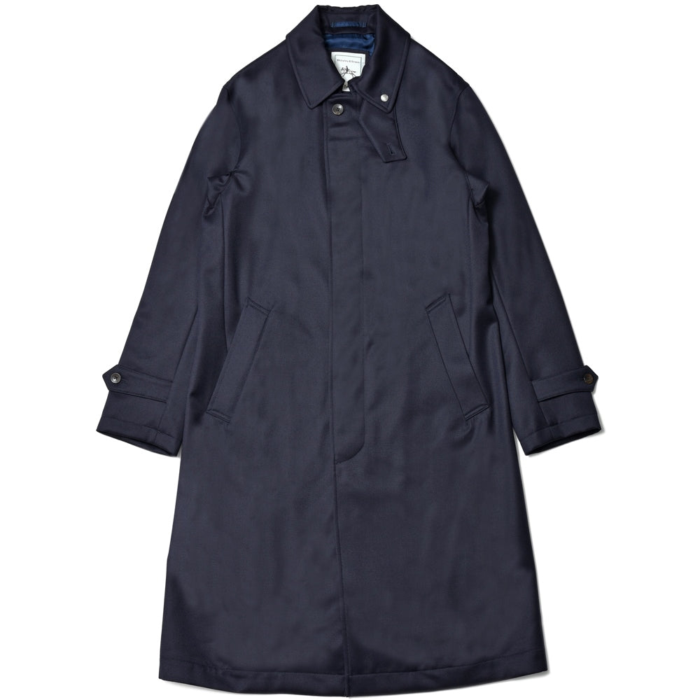 Whiteley&Green(ホワイトリー アンド グリーン) BRADFORD ウールキャバリーツイルバルカラーコート