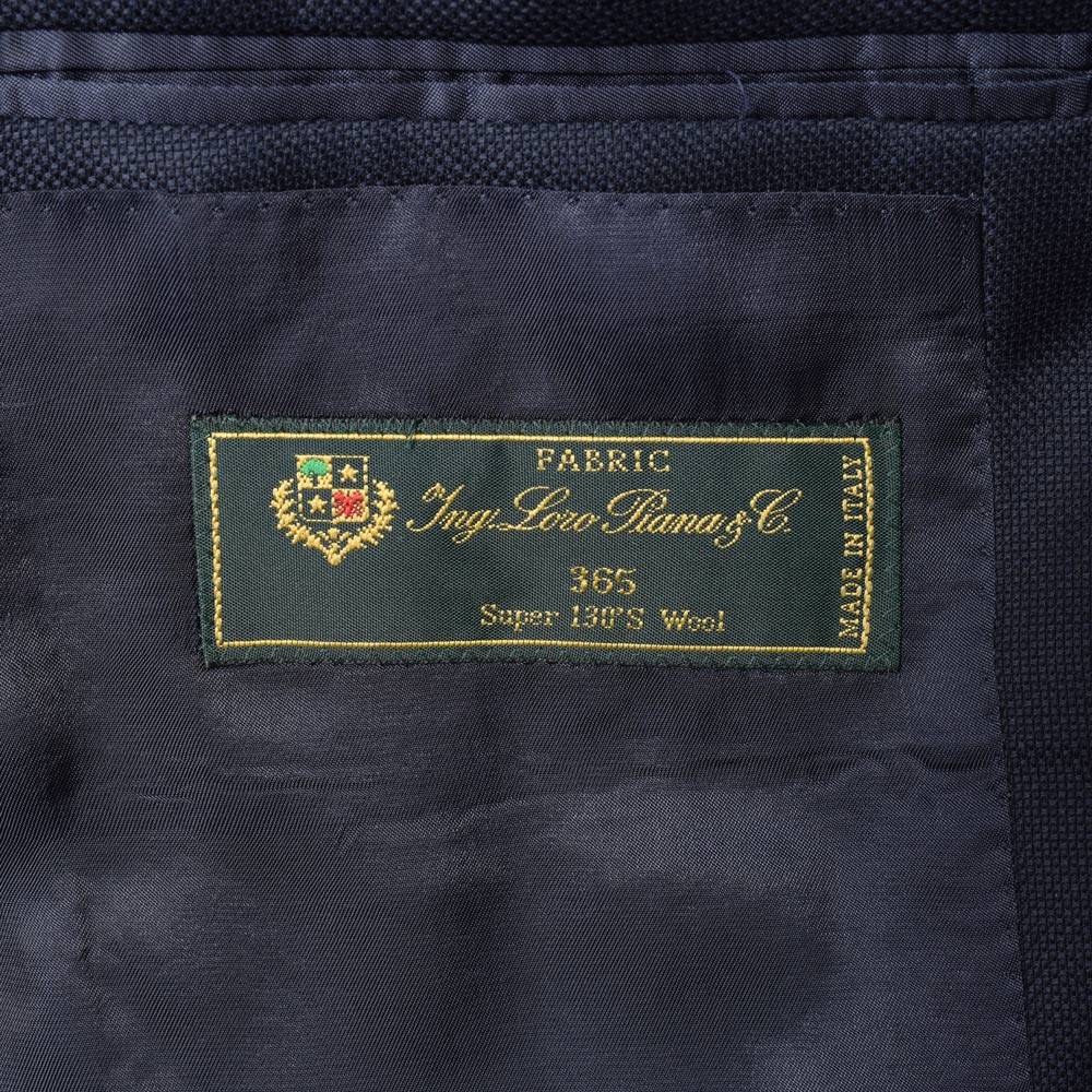 guji(グジ) SUPER130'sウールホップサックソリッド3Bジャケット GUJ-03F (MADE BY RING JACKET / LoroPianaファブリック使用)【オールシーズン