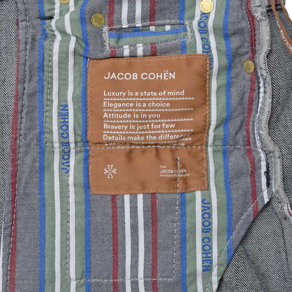 JACOB COHEN(ヤコブコーエン) BARDバード LIMITED EDITION ヴィンテージウォッシュコットンポリテーパードフィットセルビッジデニム 226-22227