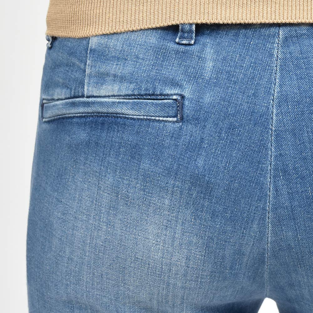 PT TORINO DENIM ピーティートリノデニム ring別注 コットン ポリエステル ストレッチ ウォッシュド デニムスラックス HOUSE/SUPERSLIM FIT/CA4310