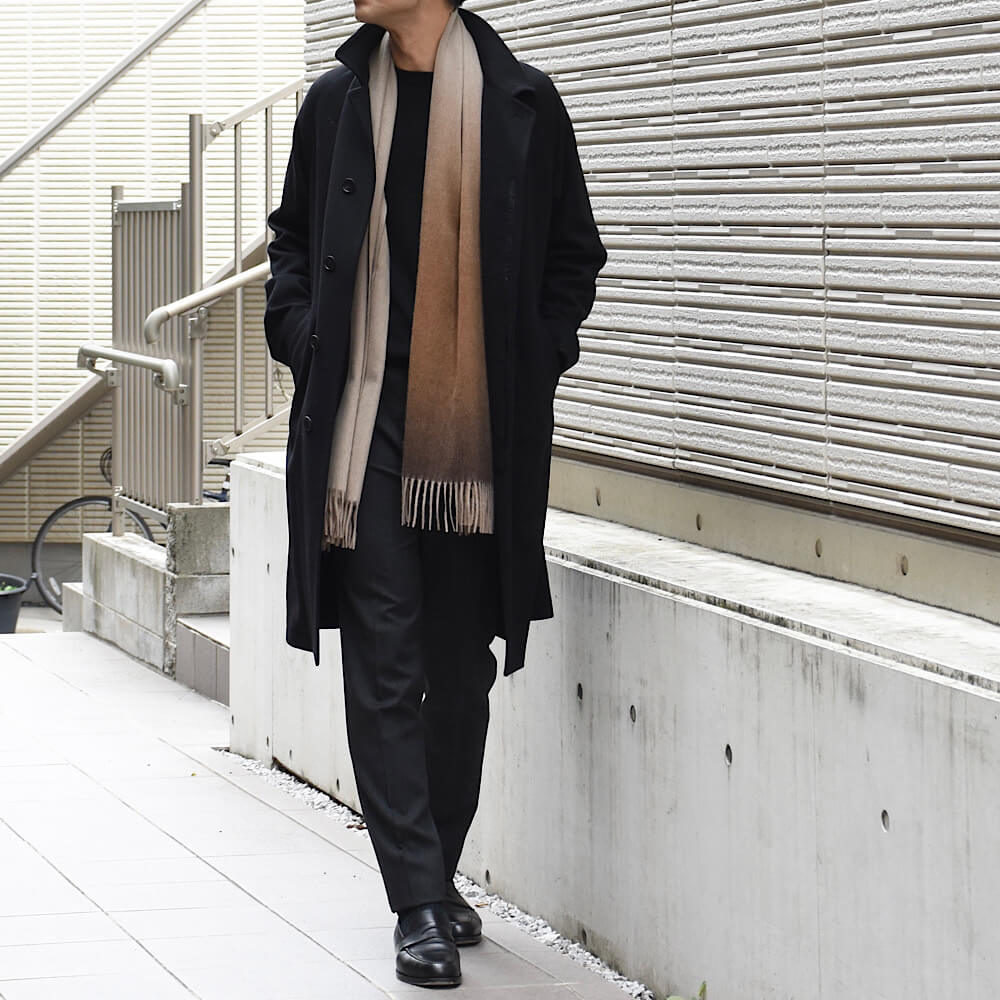 ベグ アンド コー / グラデーション カシミア ストール/Nuance Ombre Stole/183cm×73cm