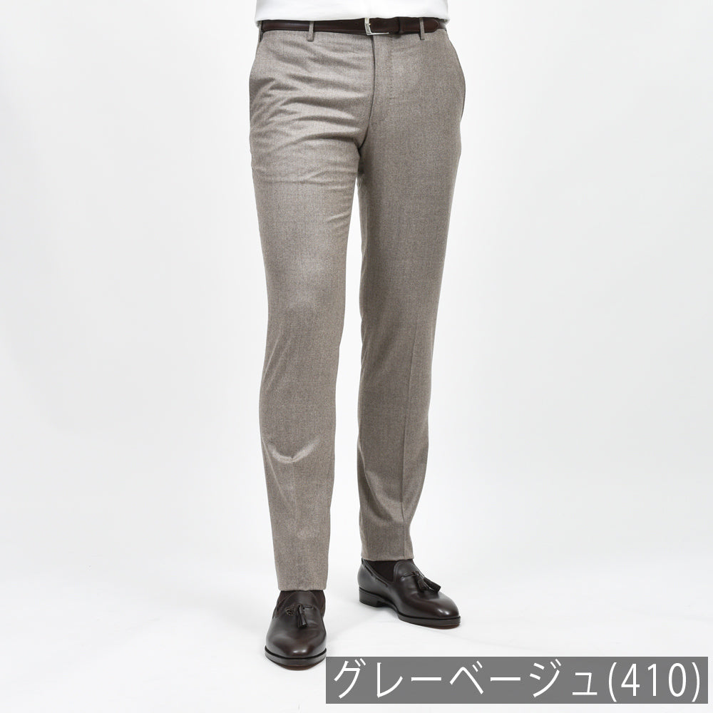 INCOTEX(インコテックス) SLIM FIT ウールサキソニーテーパードパンツ 1T0035-1143A/21683 13042207052