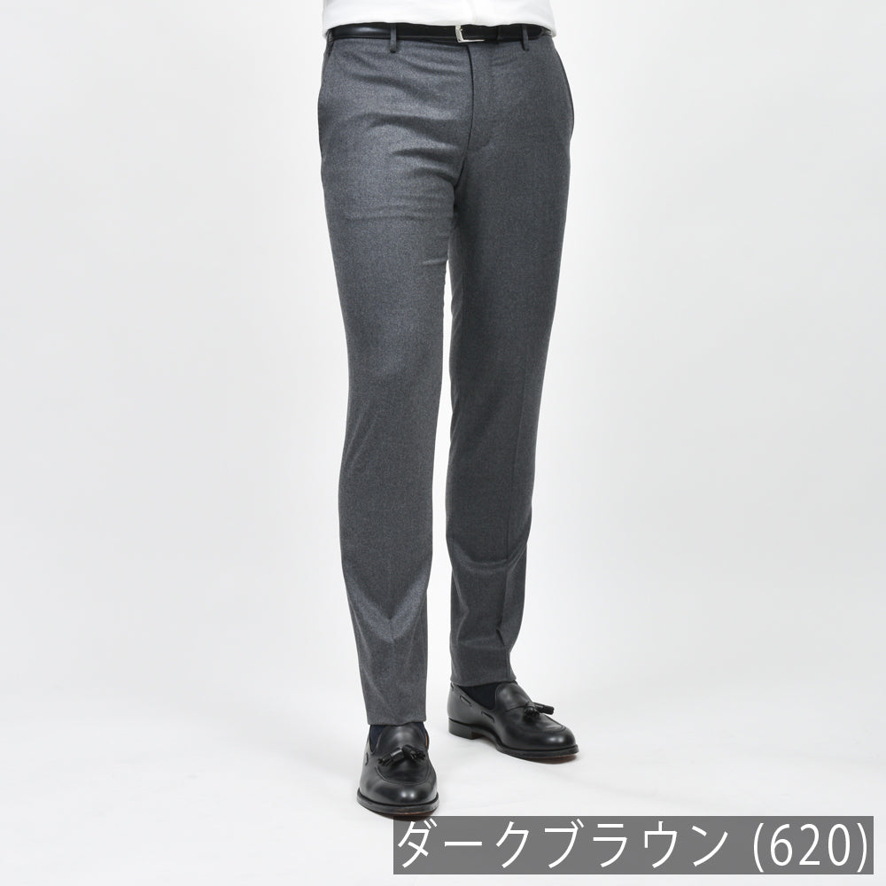 INCOTEX(インコテックス) SLIM FIT ウールサキソニーテーパードパンツ 1T0035-1143A/21683 13042207052