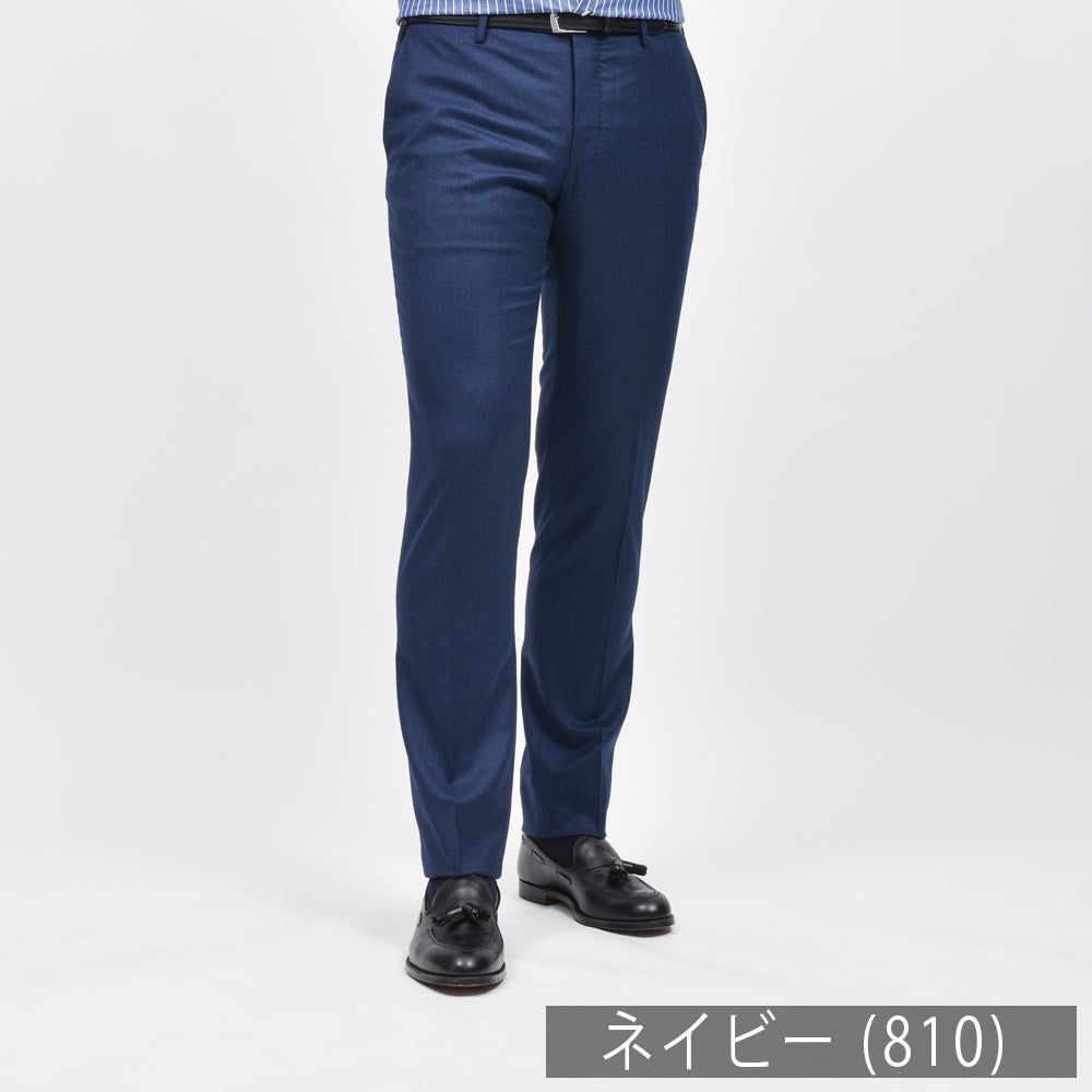 INCOTEX(インコテックス) SLIM FIT ウールサキソニーテーパードパンツ 1T0035-1143A/21683 13042207052