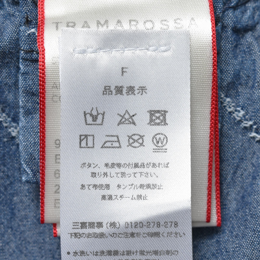 TRAMAROSSA(トラマロッサ) Blue Goldブルーゴールド MICHELANGELO ZIPミケランジェロジップ ヴィンテージウォッシュテーパードデニム 414-31271005