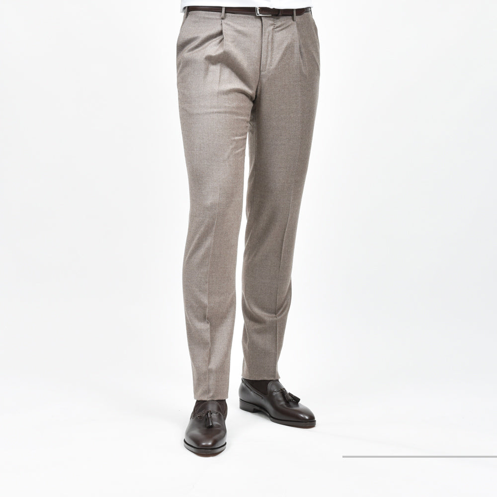 INCOTEX(インコテックス) SLIM FIT SUPER110's ウールサキソニー1Pテーパードパンツ 1T0031-1645A/92552 13046201052