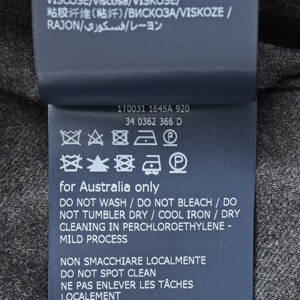 INCOTEX(インコテックス) SLIM FIT SUPER110's ウールサキソニー1Pテーパードパンツ 1T0031-1645A/92552 13046201052