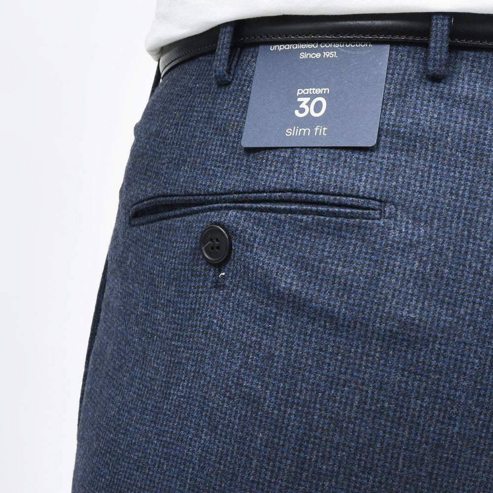 INCOTEX(インコテックス) SLIM FIT SUPER110'sウールハウンドトゥーステーパードパンツ1T0035-10160/21572 13046302052