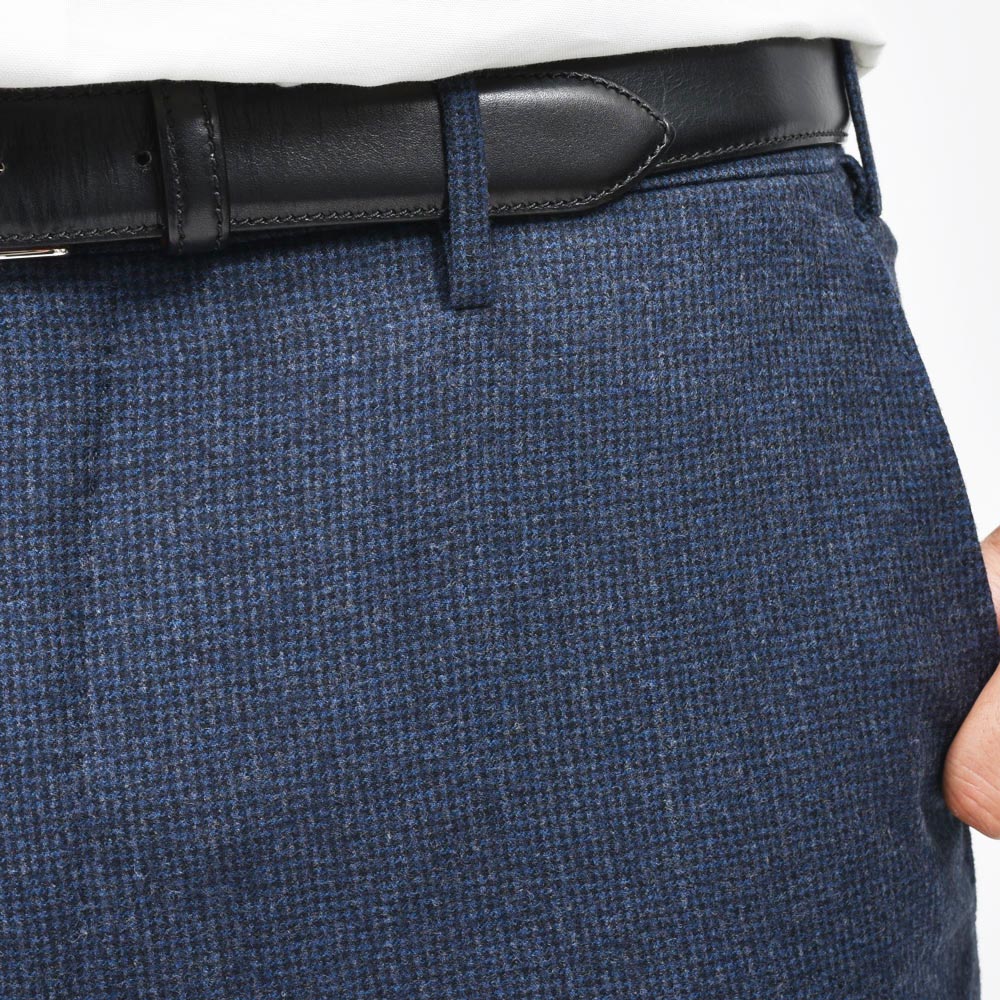 INCOTEX(インコテックス) SLIM FIT SUPER110'sウールハウンドトゥーステーパードパンツ1T0035-10160/21572 13046302052