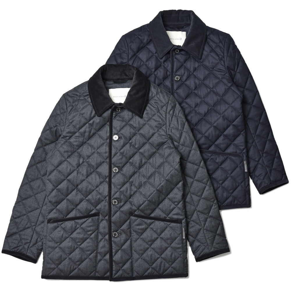MACKINTOSH(マッキントッシュ) WAVERLYウェーヴァリー ウールサキソニーキルティングジャケット