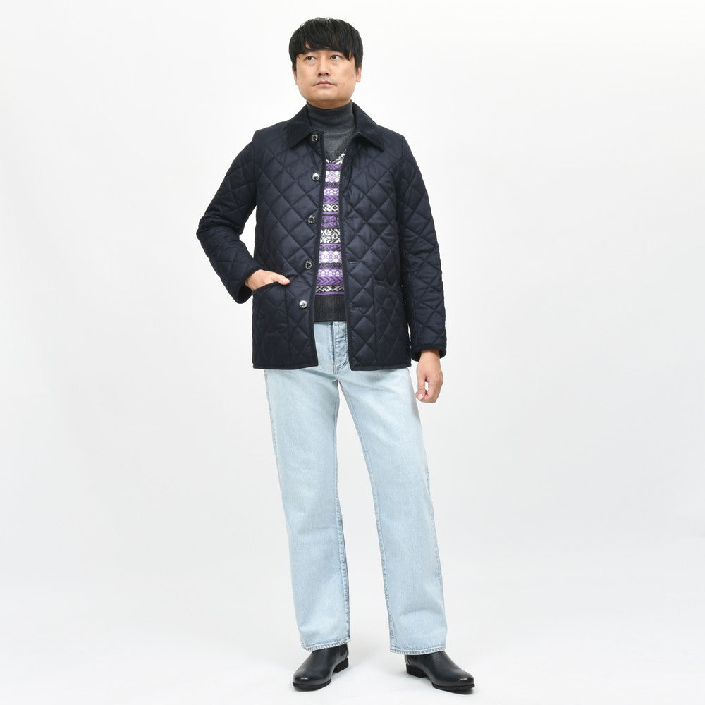 MACKINTOSH(マッキントッシュ) WAVERLYウェーヴァリー ウールサキソニーキルティングジャケット
