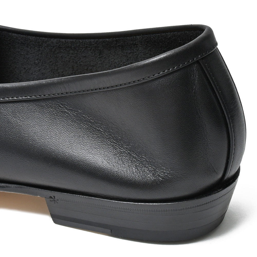BAUDOIN & LANGE(ボードイン アンド ランジ) カーフレザースエードプレーンベルジャンシューズ SAGAN CLASSIC LOFER CALF/29512